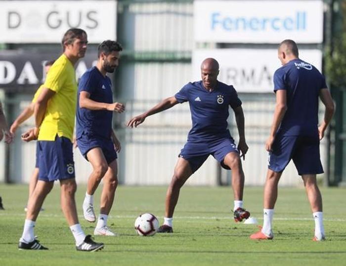 Michael Frey, Fenerbahçede ilk antrenmanına çıktı