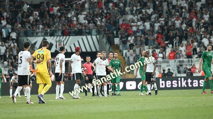 Beşiktaş-Akhisarspor maçın kareler
