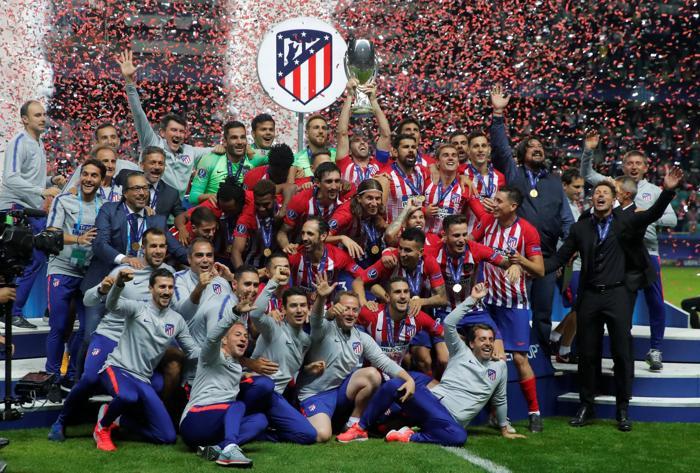UEFA Süper Kupası Atletico Madridin