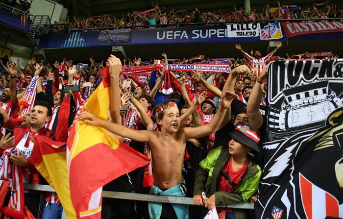 UEFA Süper Kupası Atletico Madridin