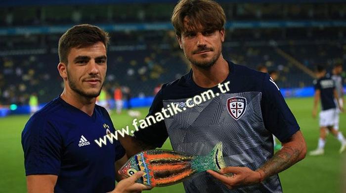 Fenerbahçe-Cagliari maçından kareler