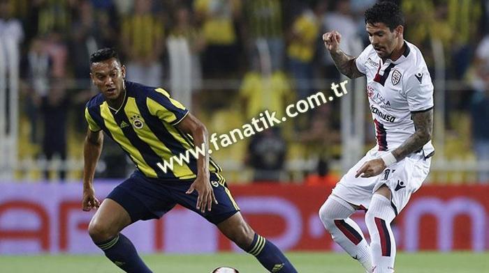 Fenerbahçe-Cagliari maçından kareler