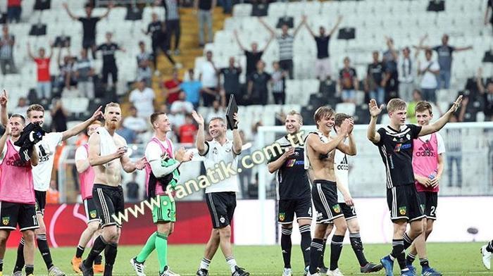 Beşiktaş-B36 Torshavn maçına damga vuran an