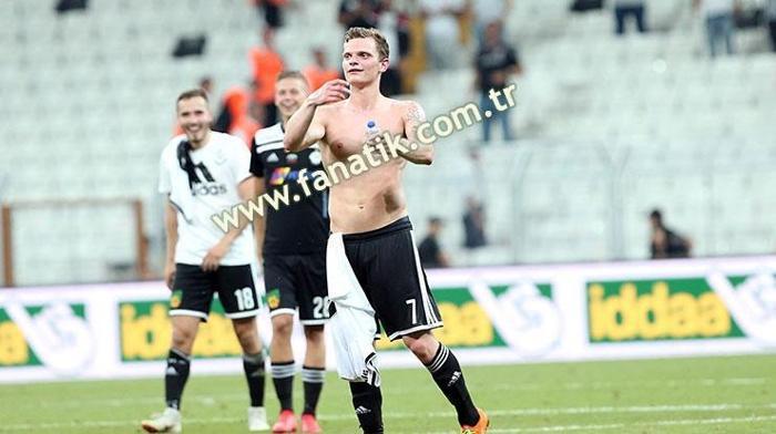 Beşiktaş-B36 Torshavn maçına damga vuran an