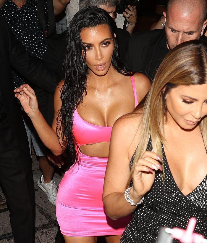 Kim Kardashian düğün dönüşü böyle görüntülendi
