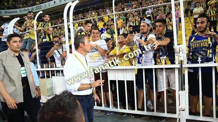 Fenerbahçe-Cagliari maçından kareler