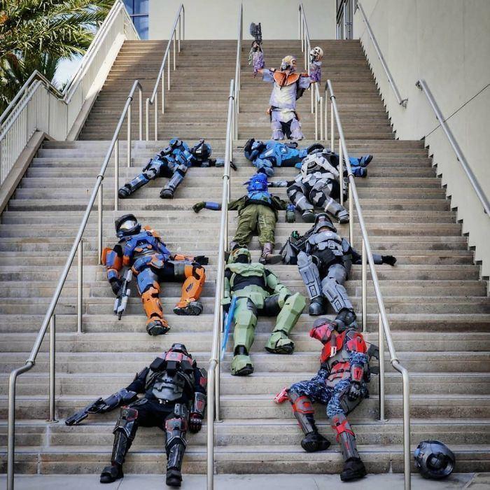 San Diego Comic Con 2018den renkli kareler