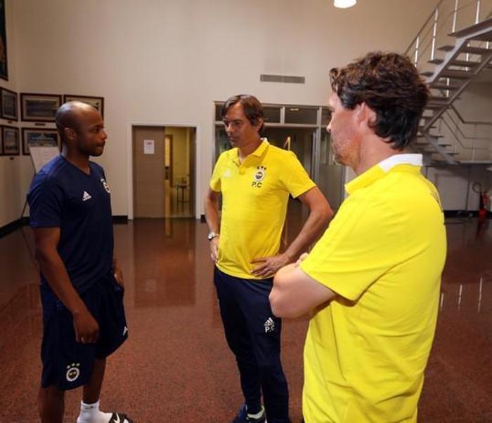 Ayew ilk idmanına çıktı Cocu ile ilk buluşma...