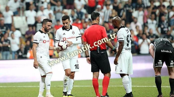 Beşiktaş-B36 Torshavn maçına damga vuran an
