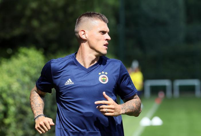 Fenerbahçede Andre Ayew ilk kez takımla birlikte çalıştı