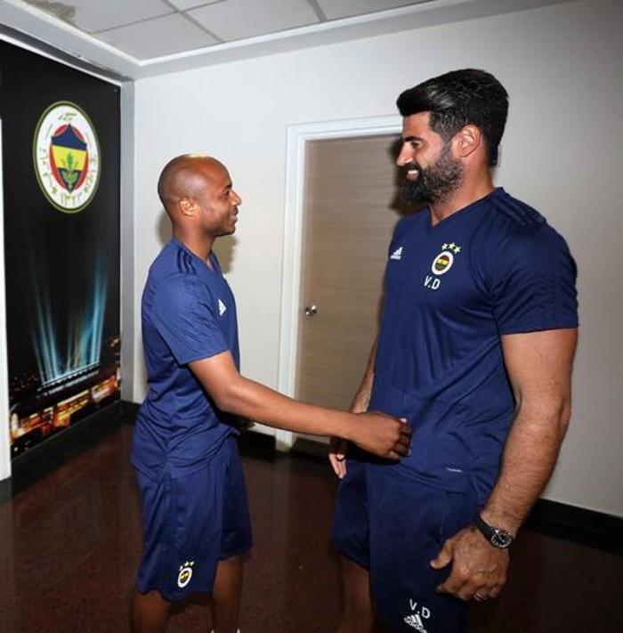Ayew ilk idmanına çıktı Cocu ile ilk buluşma...