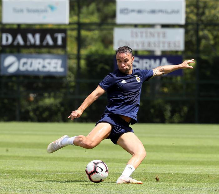 Fenerbahçede Andre Ayew ilk kez takımla birlikte çalıştı