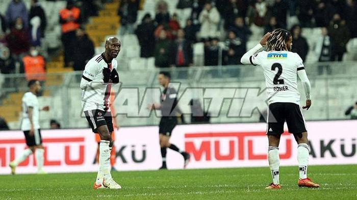 Beşiktaş-Başakşehir maçında gerilim Rosier-Atibanın ardından Trezeguet-Serdar Saatçı...