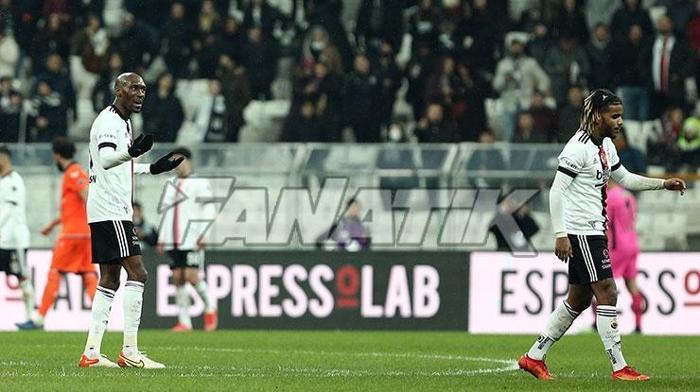 Beşiktaş-Başakşehir maçında gerilim Rosier-Atibanın ardından Trezeguet-Serdar Saatçı...