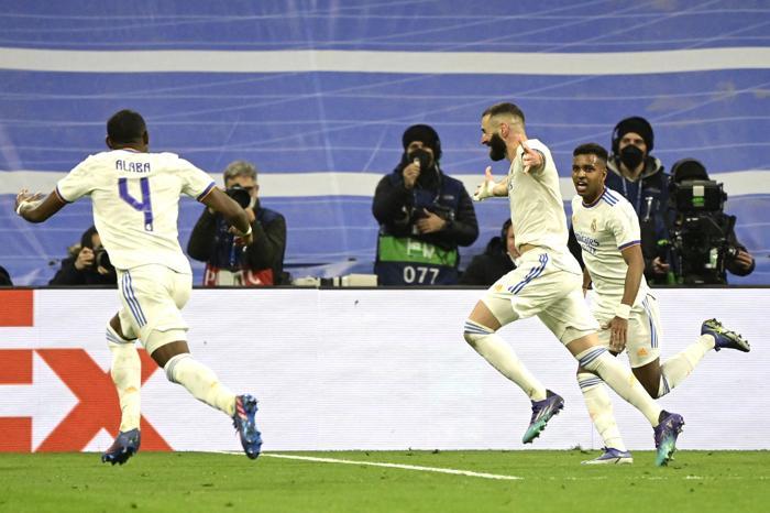 Şampiyonlar Liginin dev maçında Benzama ile Vinicius şov yaptı, Messi, Mbappe, Neymar yıkıldı