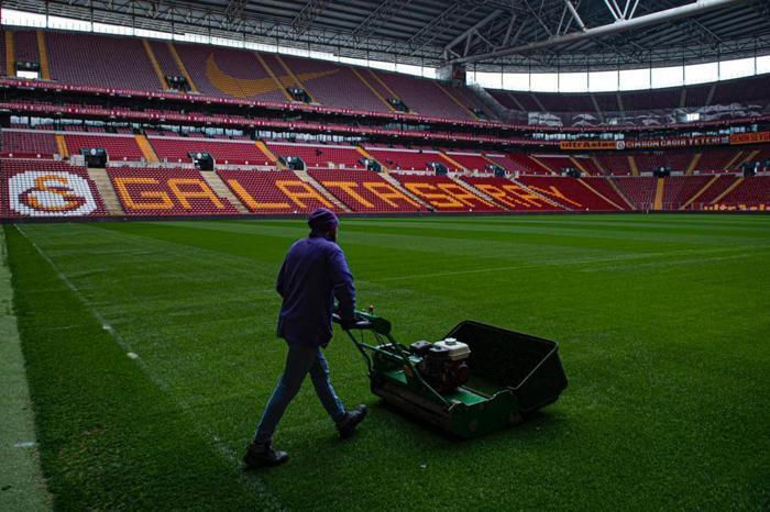 Son dakika | Galatasaray - Beşiktaş derbisi öncesi NEF Stadının son durumu...