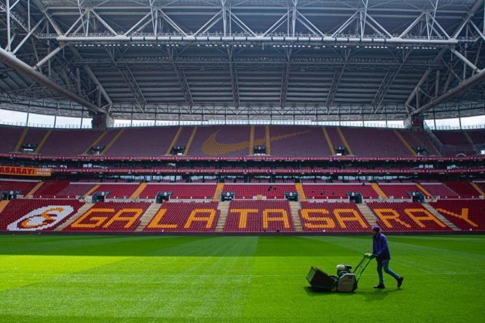 Son dakika | Galatasaray - Beşiktaş derbisi öncesi NEF Stadının son durumu...