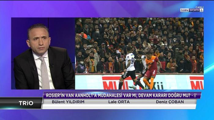 Galatasaray-Beşiktaş derbisinin tartışmalı pozisyonlarını Deniz Çoban yorumladı Penaltı çıkmalı mıydı
