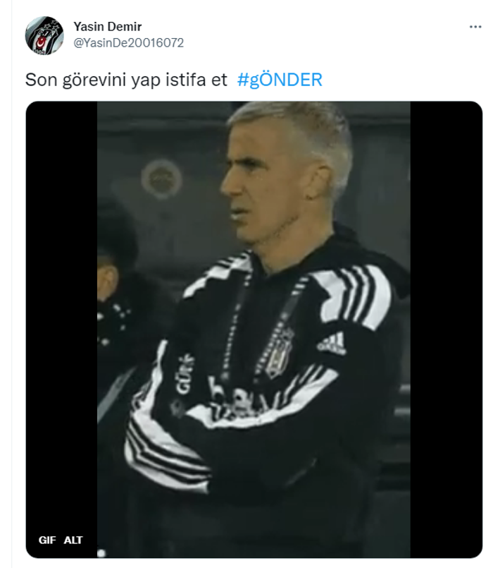 Beşiktaş taraftarı çıldırdı: İstifa et Önder Karaveli