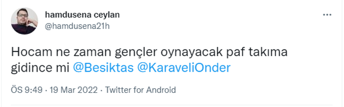 Beşiktaş taraftarı çıldırdı: İstifa et Önder Karaveli