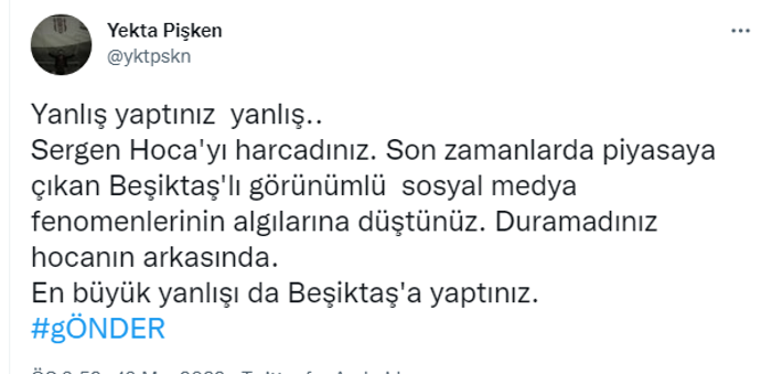 Beşiktaş taraftarı çıldırdı: İstifa et Önder Karaveli