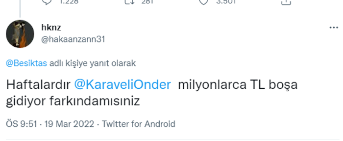 Beşiktaş taraftarı çıldırdı: İstifa et Önder Karaveli