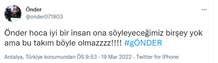 Beşiktaş taraftarı çıldırdı: İstifa et Önder Karaveli