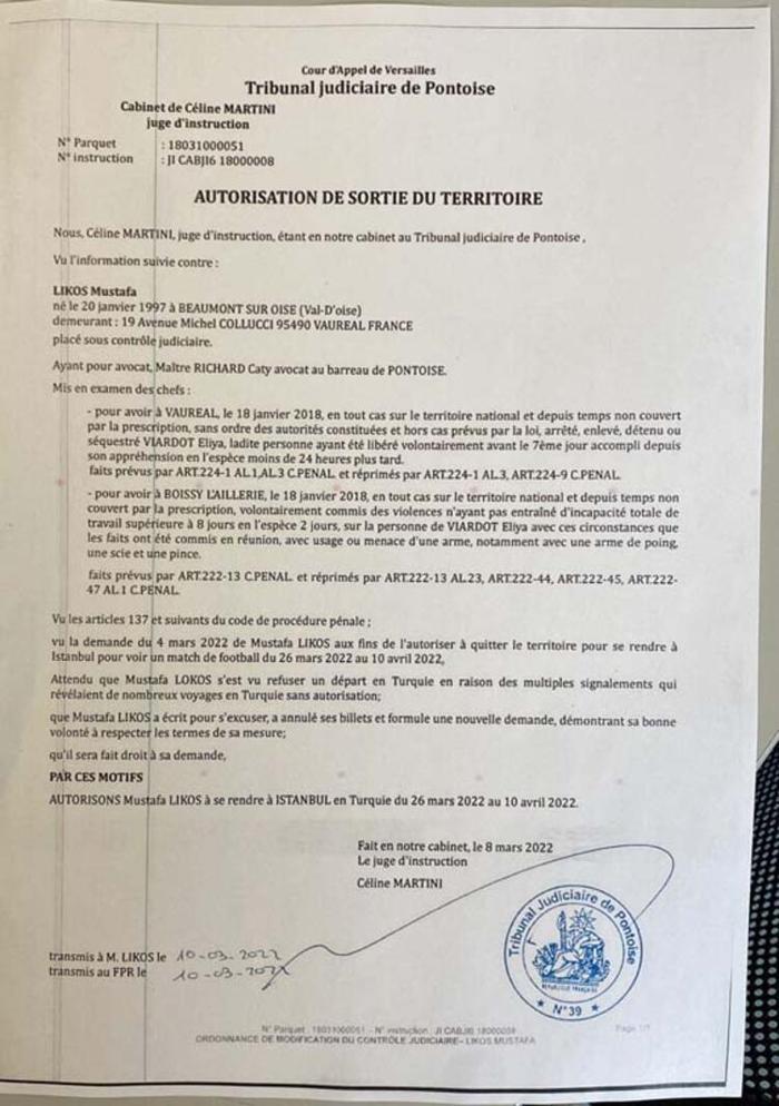 Fransız yargıçtan gurbetçi Trabzonspor taraftarına şampiyonluk izni