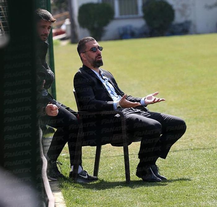 Domenec Torrent Galatasaray - Trabzonspor U19 maçını izledi