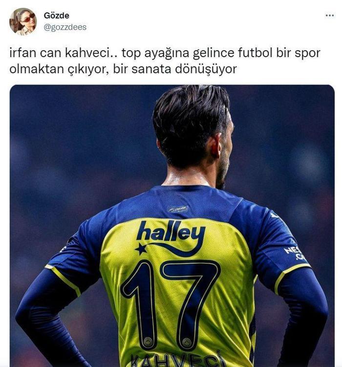 Fenerbahçe haberi... İrfan Can Kahveciye sosyal medyada övgü yağmuru De Bruyneden iyi