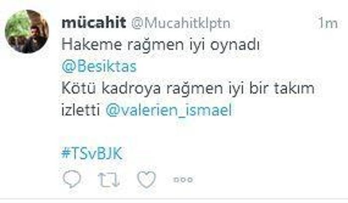 Beşiktaş taraftarından Valerien İsmaele tam not