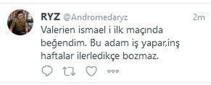 Beşiktaş taraftarından Valerien İsmaele tam not
