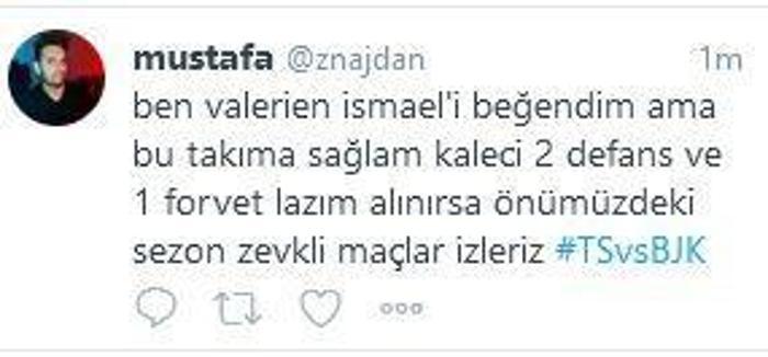 Beşiktaş taraftarından Valerien İsmaele tam not