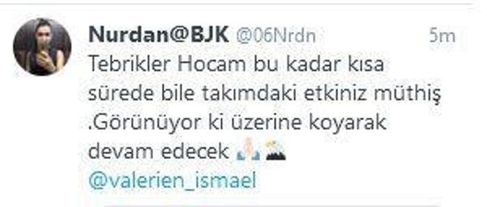 Beşiktaş taraftarından Valerien İsmaele tam not