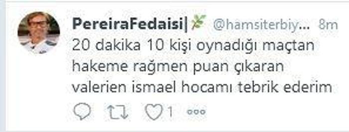 Beşiktaş taraftarından Valerien İsmaele tam not