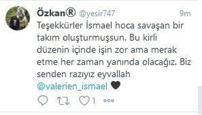 Beşiktaş taraftarından Valerien İsmaele tam not