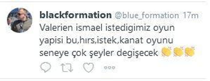Beşiktaş taraftarından Valerien İsmaele tam not