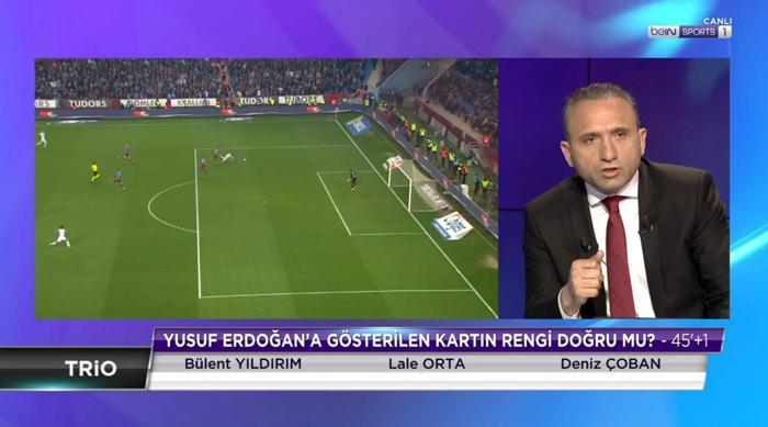 Deniz Çoban Trabzonspor - Fatih Karagümrük maçının tartışılan pozisyonlarını yorumladı: Kırmızı kart olmalıydı