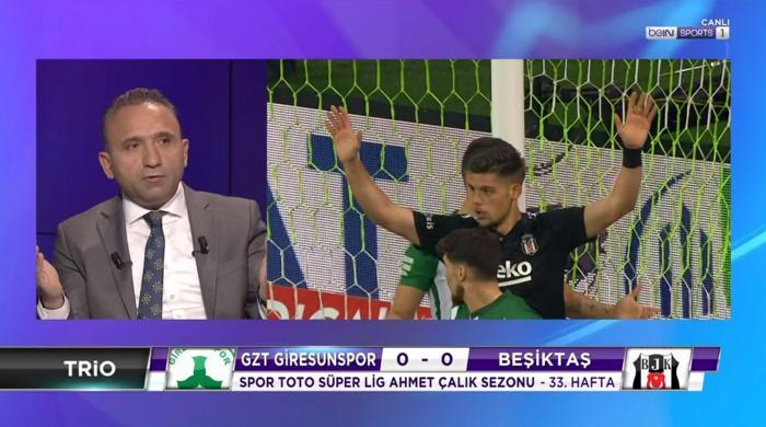 Deniz Çobandan Giresunspor - Beşiktaş maçı hakemi Arda Kardeşler için flaş yorum: O kadar kötü yönetti ki...