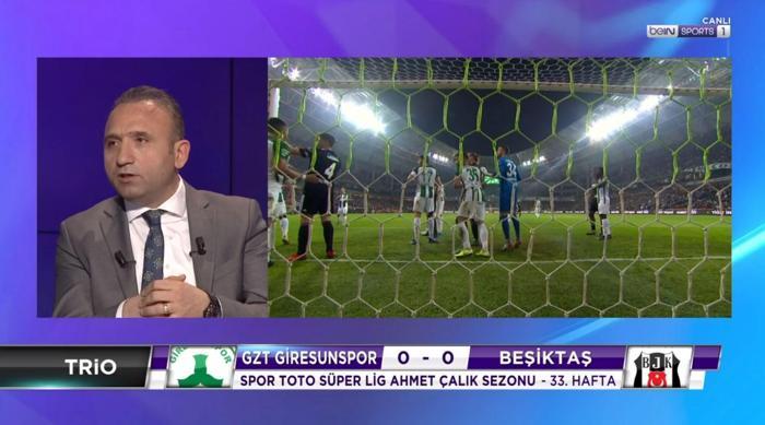 Deniz Çobandan Giresunspor - Beşiktaş maçı hakemi Arda Kardeşler için flaş yorum: O kadar kötü yönetti ki...