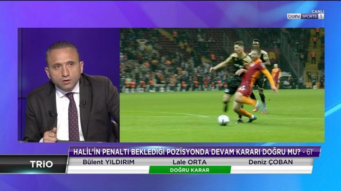 Deniz Çobandan Galatasaray-Yeni Malatyaspor hakemi Mustafa Kürşad Filiz için çarpıcı yorum: Buraların hakemi değil
