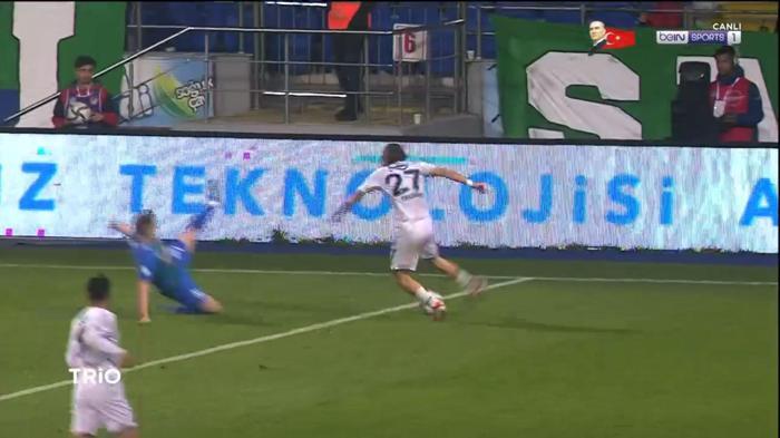 Çaykur Rizespor - Fenerbahçe maçını Deniz Çoban yorumladı: Penaltı olduğunu düşünmüyorum