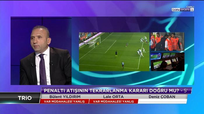 Deniz Çoban, Adana Demirspor-Trabzonspor maçının tartışmalı pozisyonunu yorumladı: Penaltı demek mümkün değil