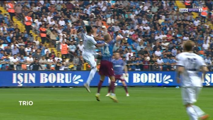 Deniz Çoban, Adana Demirspor-Trabzonspor maçının tartışmalı pozisyonunu yorumladı: Penaltı demek mümkün değil