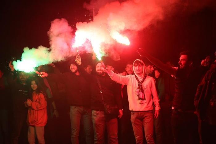 Sakaryasporda coşkulu kutlama