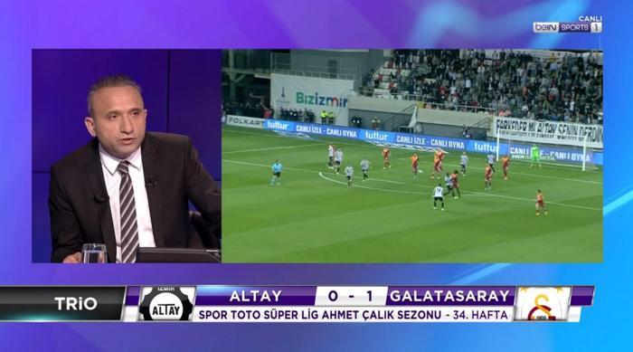 Deniz Çobandan Altay - Galatasaray maçı sonrası sert sözler: Gol olsaydı kıyamet kopar