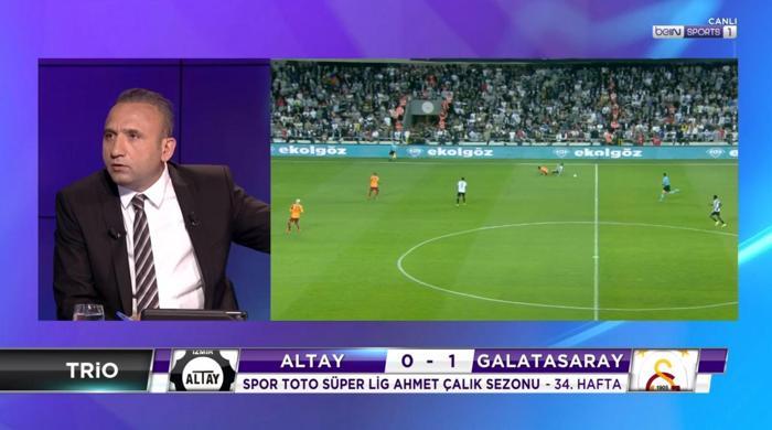 Deniz Çobandan Altay - Galatasaray maçı sonrası sert sözler: Gol olsaydı kıyamet kopar