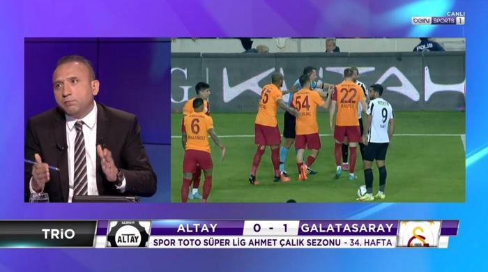 Deniz Çobandan Altay - Galatasaray maçı sonrası sert sözler: Gol olsaydı kıyamet kopar