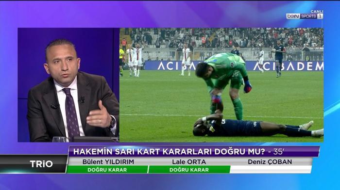 Beşiktaş-Kasımpaşa maçını Deniz Çoban yorumladı: Yasin Kol penaltı ve kırmızı kartı atladı