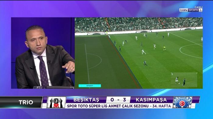 Beşiktaş-Kasımpaşa maçını Deniz Çoban yorumladı: Yasin Kol penaltı ve kırmızı kartı atladı